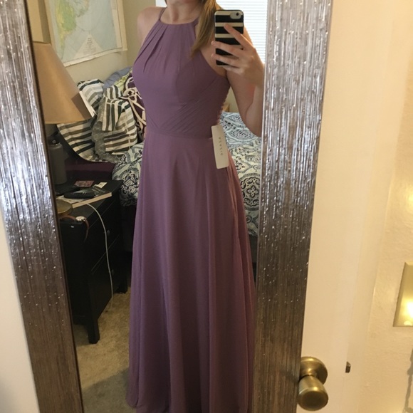 Azazie Melinda Dress in Wisteria, BRAND NEW - Picture 7 of 9